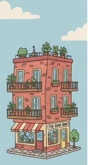 building for sale. 4. floor